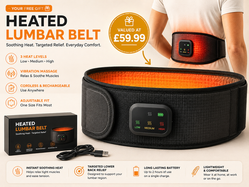 Heated Lumbar Recovery Belt